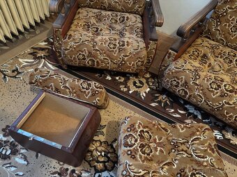 2x křeslo s taburetem - 3