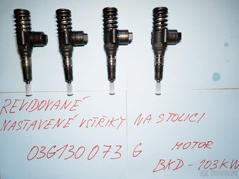 Revidované vstřiky VW 038130073 038130073AG 038130073BN - 3
