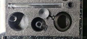 Akrylový set krmítek pro krevety a ryby - 3