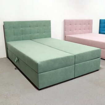 Boxspring postel 140x200cm doprava + 0kč - 3