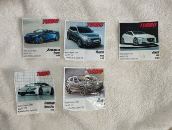 různě obrazky ze žvýkaček - 3