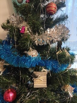 Vánoční stromeček+dekorace, ozdoby - 3