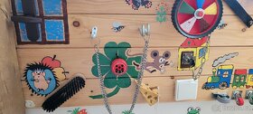 Hrací interaktivní deska (Montessori) pro děti - 3