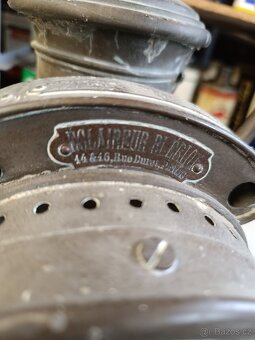 Velká karbidové lampa Bleriot 1900, nález necisteno - 3
