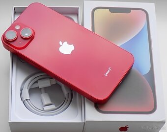 iPhone 14 Red BATERIE 100% TOP - 3