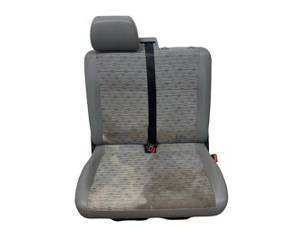 Pravá přední sedačka šedá kůže látka VW Transporter T5 FL - 3