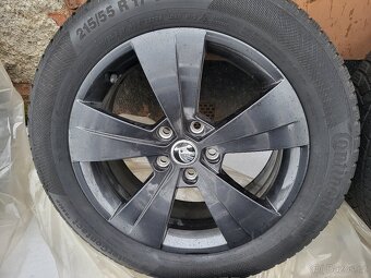 17" Zimní Škoda TRITON Superb III 3V Original Alu 5x112 ET4 - 3