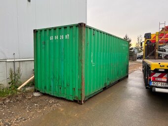 Prodám lodní kontejnery “20“- 6m - 3