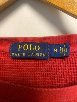 🧥 Svetr Ralph Lauren, vel. M – červený, jako nový - 3