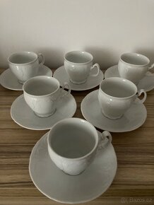 Prodám krásné hrníčky s podšálkem,6 ks,cena 290 kč - 3