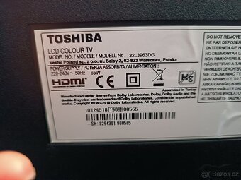 Smart led TV Toshiba 32 "=81cm dvb-t 2 WiFi - 3