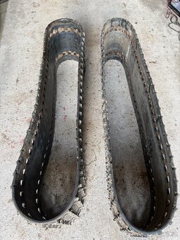 Pásy sněžný skútr Buran, železný kůň Husqvarna, gumové - 3