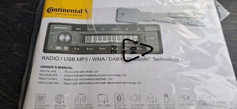 Nové autorádio Continental DAB Bluetooth MP3 - 3