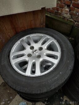 Alu kola Peugeot 4x108 r15 letni pneu - 3