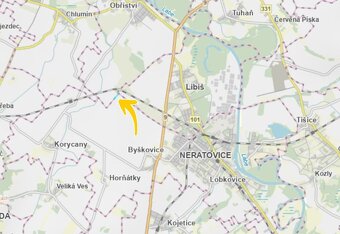 Prodej podílu 1/2 pole 1 205 m², Neratovice - 3