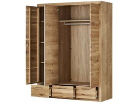 Šatní skříň z masivu - Divoký dub Germany - 3