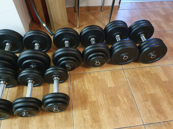 SADA činek jednoruček 12,5-30kg 340kg - NOVÁ - 3