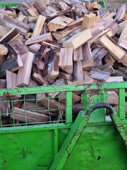 Nabízíme NEJLEVŇĚJŠÍ ŠTÍPANÉ PALIVOVÉ DŘEVO, 950 Kč/SPRM - 3