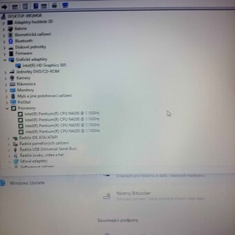 Acer 17'3 velký HDD 500GB Rám 8GB 4jadro Baterie OK - 3