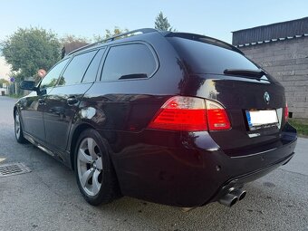 BMW 535d e61, Čr, 2. majitel, kombi, panorama atd - 3