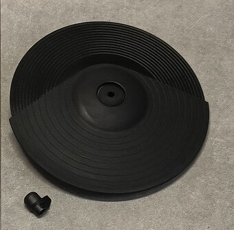 činely crash, ride, hi-hat pre elektrické bicie - 3