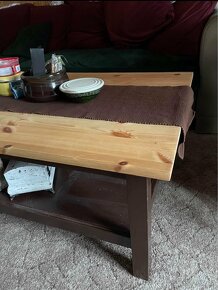 Masivní konferenční stůl Hemnes ikea - 3