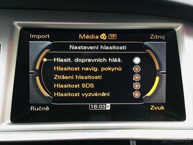 AUDI - české menu (čeština) mapy, aktualizace - 3