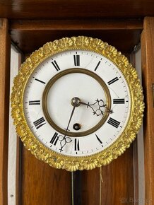 Malé závažové hodiny miniatury okolo roku 1850 - originál. H - 3