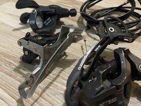 Přehazovačka + přesmykač Shimano SLX - 3