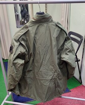 Bunda M-65 olivová XL/R nová, rarita made in USA - 3