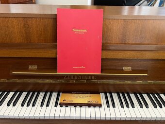 Prodám piano Zimmermann-C.Bechstein se zárukou, doprava zdar - 3