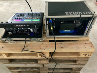 Allen&Heath iLive-R72 a ​​iDR-32 s routerem Linksys v pouzdř - 3