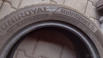 Letní pneu 225/55 R17 2x8,5mm + 2x7mm - 3