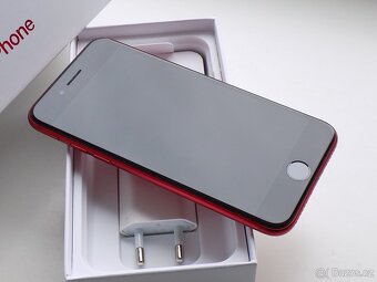 APPLE iPhone SE (2020) 64GB Red - ZÁRUKA - 100% BATERIE - 3