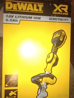 DeWALT DCMST561P1 (1x5Ah) 18V XR bezuhlíková aku strunová se - 3
