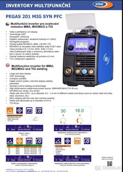 CO2 svářečka MMA, MIG/MAG a TIG - 3