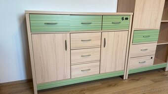Dětský pokoj – Skříně a postel - 3