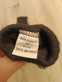 Pánské zimní rukavice s náplatem - vel. 9,5 - 3