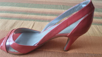 Červené lodičky DESKA Shock 37,5 - 3