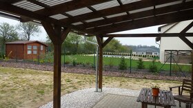 Pergola 6x4m, přístřešek stání pro auto, posezení - 3