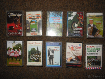 MC kazety orig. - dechovka, lidové - 3