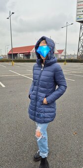 Elegantní zimní bunda MET modrá - 3