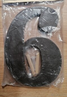 Dřevěná čísla - 3