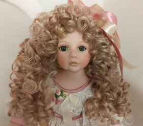 Krásná umělecká sběratelská porcelánová panenka z USA - 3