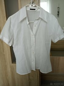 Jednoduchá bílá košile - 3