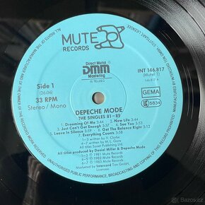 Depeche Mode The Singles 1981-85 vinyl - 3