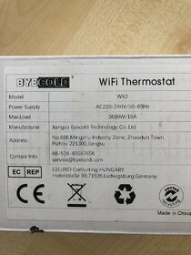 Zásuvkový WIFI termostat - 3