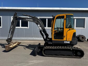 Pásový bagr ,minibagr 5 tun Volvo ECR 48C - 3
