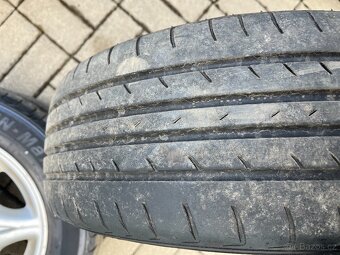 4x alu disky 4x100 R15, letní pneu - 3