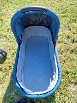 Kočárek X-lander X-Pulse Set 3v1 2021 Petrol blue + isofix - 3